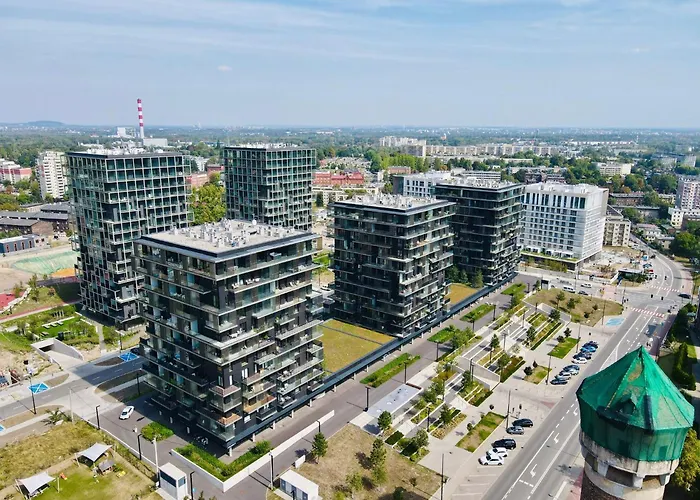 Spodek & Icc 7 - Self Check-in , Faktura Vat, Wi-fi Appartement *